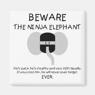 Aimant Eléphant de Ninja