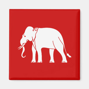 Aimant Éléphant de Siamese