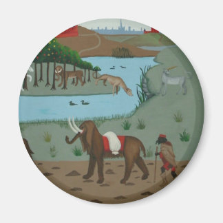 Aimant éléphant et licorne