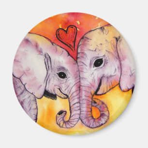 Aimant Eléphants dans l'aimant