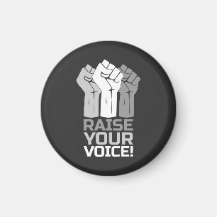 Aimant Élevez votre voix 3 W