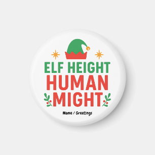 Aimant Elf Hauteur Humain Peut Amusant Personnes Courtes 