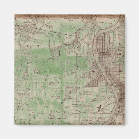 Elgin Illinois 1870 Plat Map Fox