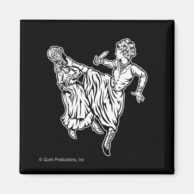 Aimant Elizabeth Bennett Kicks (Devant)