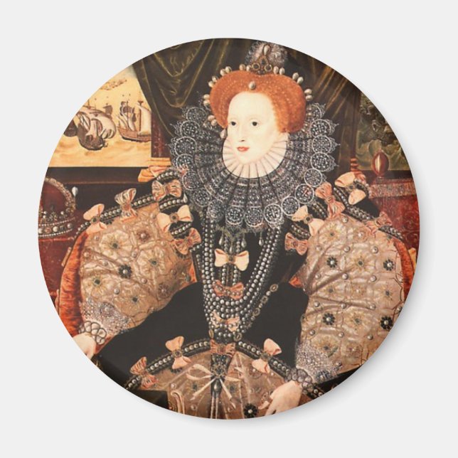 Aimant Elizabeth I (Devant)