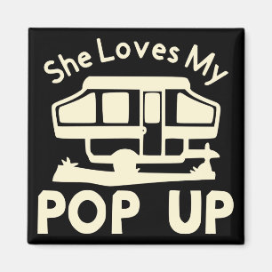 Aimant Elle Aime Mon Pop-Up #USAPatriotGraphics ©