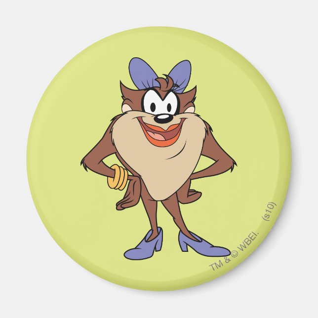 Aimant Elle-diable en couleur (Devant)