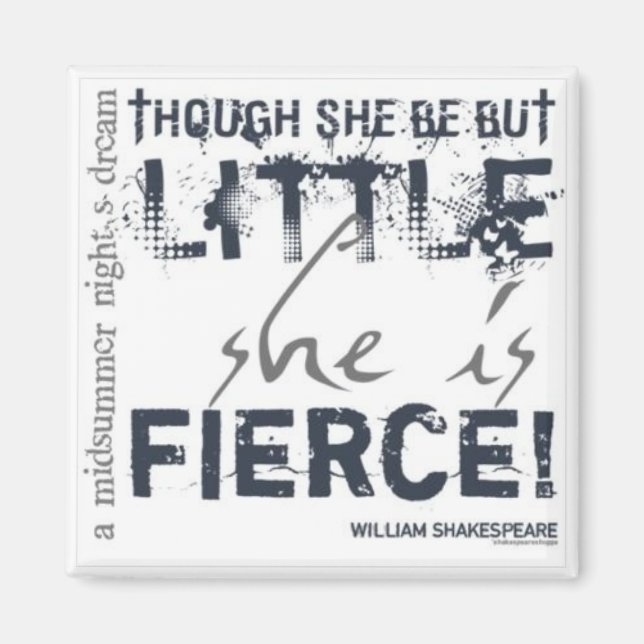 Aimant Elle Est Fierce (Devant)