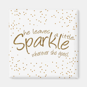 Aimant Elle laisse une peu d'étincelle