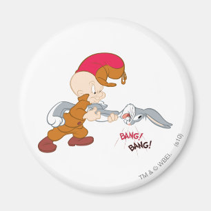 Aimant ELMER FUDD™ et BUGS BUNNY™