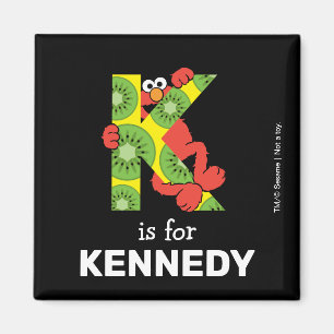 Aimant Elmo Alphabet K Kiwi