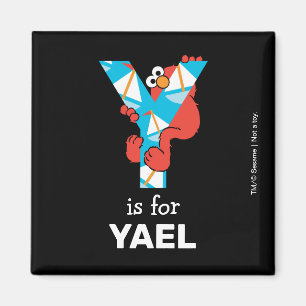 Aimant Elmo Alphabet   Yacht Y