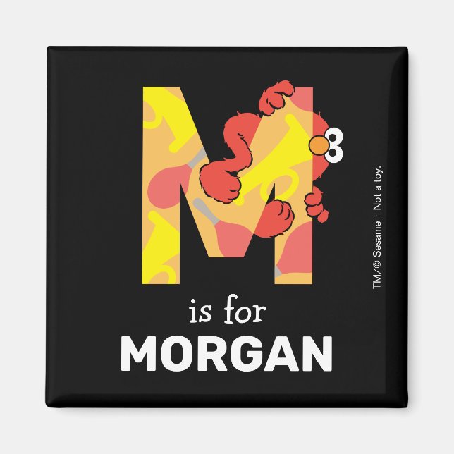 Aimant Elmo Alphabete | M Musique (Devant)