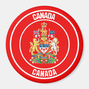 Aimant Emblème de la ronde du Canada