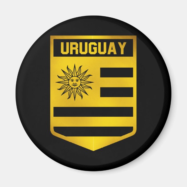 Aimant Emblème de l'Uruguay (Devant)