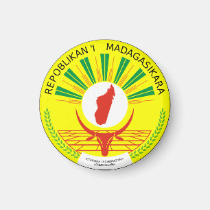 Aimant Emblème de Madagascar