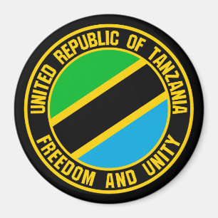 Aimant Emblème du cycle de Tanzanie