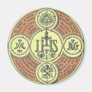 Aimant Emblème du Nom Saint