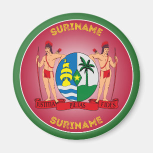 Aimant Emblème du patrimoine du Suriname