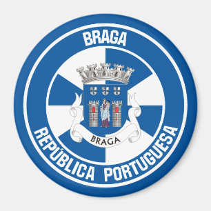 Aimant Emblème rond de Braga