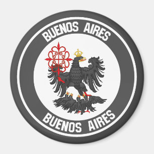 Aimant Emblème rond de Buenos Aires