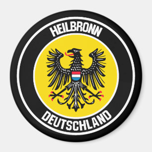 Aimant Emblème rond de Heilbronn
