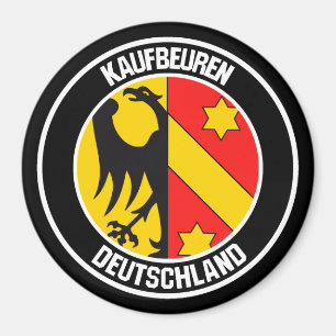 Aimant Emblème rond de Kaufbeuren