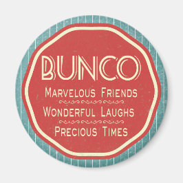Aimant Emblème Vintage Bunco