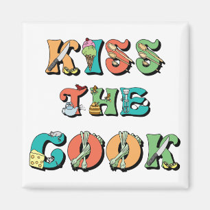 Aimant Embrassez le cuisinier