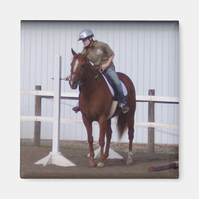 AIMANT EMILY PENDANT LE SPECTACLE DE CHEVAL (Devant)
