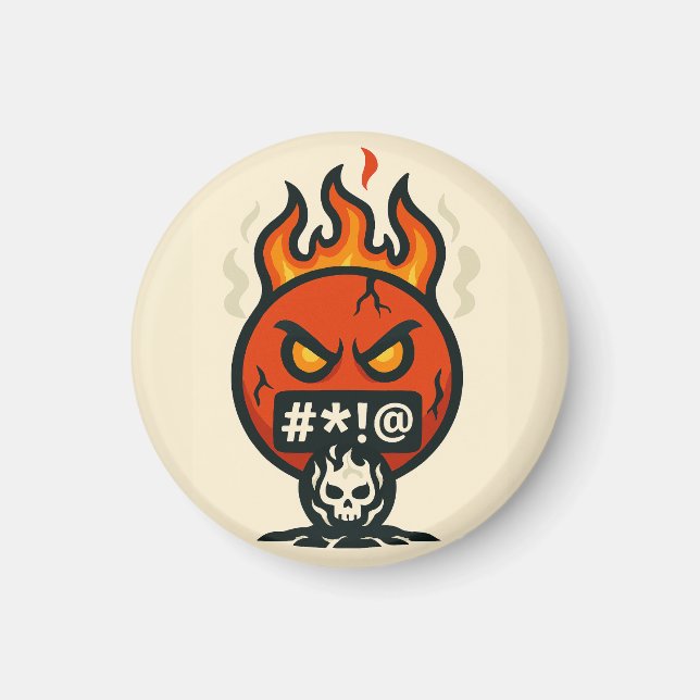 Aimant Emoji Madness (Devant)