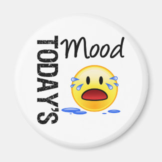 Aimant Emoticon de l'humeur qui pleure