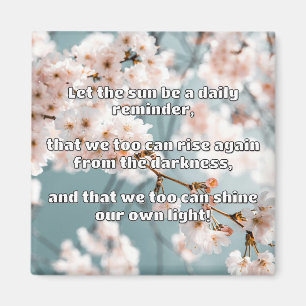 Aimant Empath Shine Positive Encouragement Citation