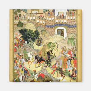 Aimant Empereur Akbar's triumphant entry into Surat, frai