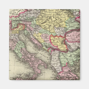 Aimant Empire autrichien, Italie, Turquie en Europe, Grè