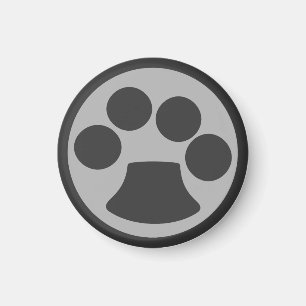 Aimant Empreinte de patte de chats Kitty