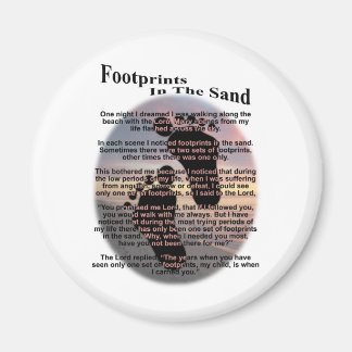 Aimant Empreintes dans le sable...
