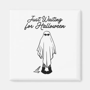 Aimant En Attente Du Halloween Éffrayant Fantôme Hal D'Ét