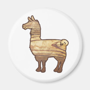 Aimant en bois de lama