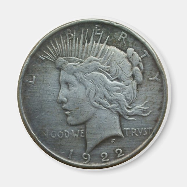 Aimant En DIEU nous faisons confiance - Pièce de 1922 (Devant)