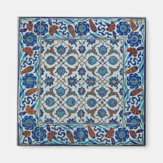 Aimant en mosaïque Iznik (Devant)