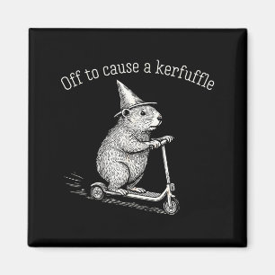 Aimant En route pour causer une agitation Funny Hamster S