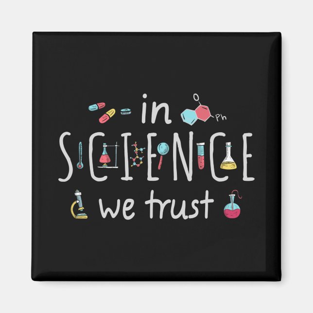 Aimant En Science nous croyons (Devant)
