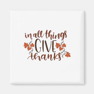 Aimant En Tout, Remerciez le Citrouille de Thanksgiving