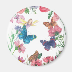 Aimant enchanteur de fée de fleur