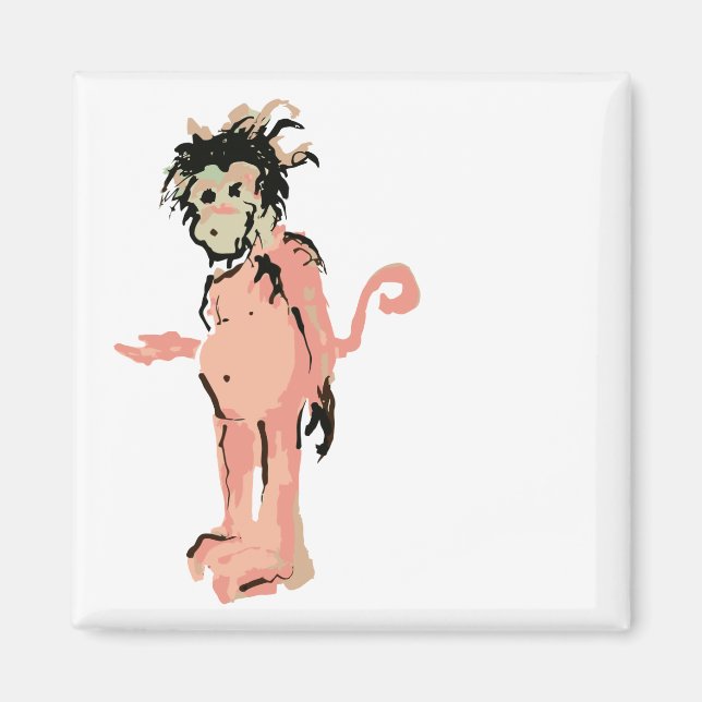 Aimant encre singe (Devant)