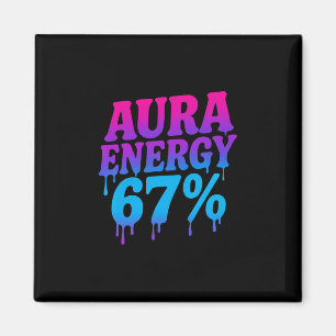 Aimant Énergie Aura À 67 Drôle Six Sept Mème Aura Farmin