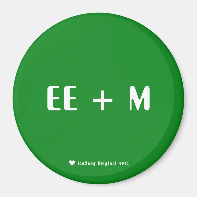 Aimant Énergie terrestre + Argent (Devant)