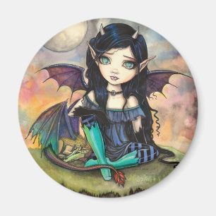 Aimant Enfant Dragon Cuge Grande Fée aux Yeux