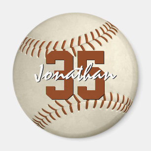 Aimant Enfants baseball personnalisé softball personnalis